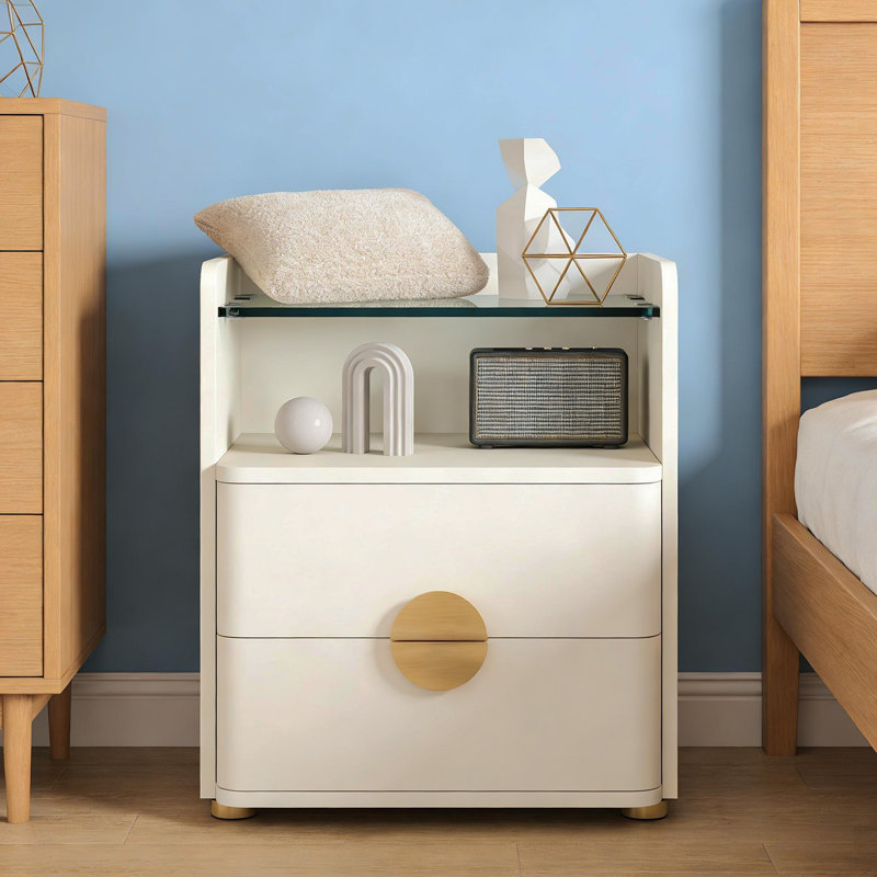 Armoire d'appoint, table de chevet, table de chevet avec rangement