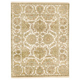 One-of-a-Kind 7'10" X 9'11" Hand Knotted Area Rug