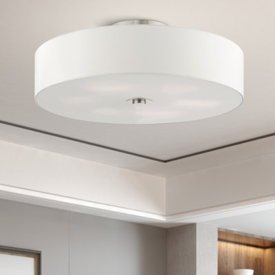 Konur Acrylic Semi Flush Mount