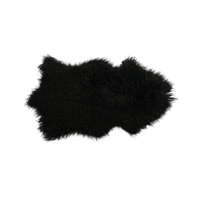 Single pelt Tibetan lamb rug
