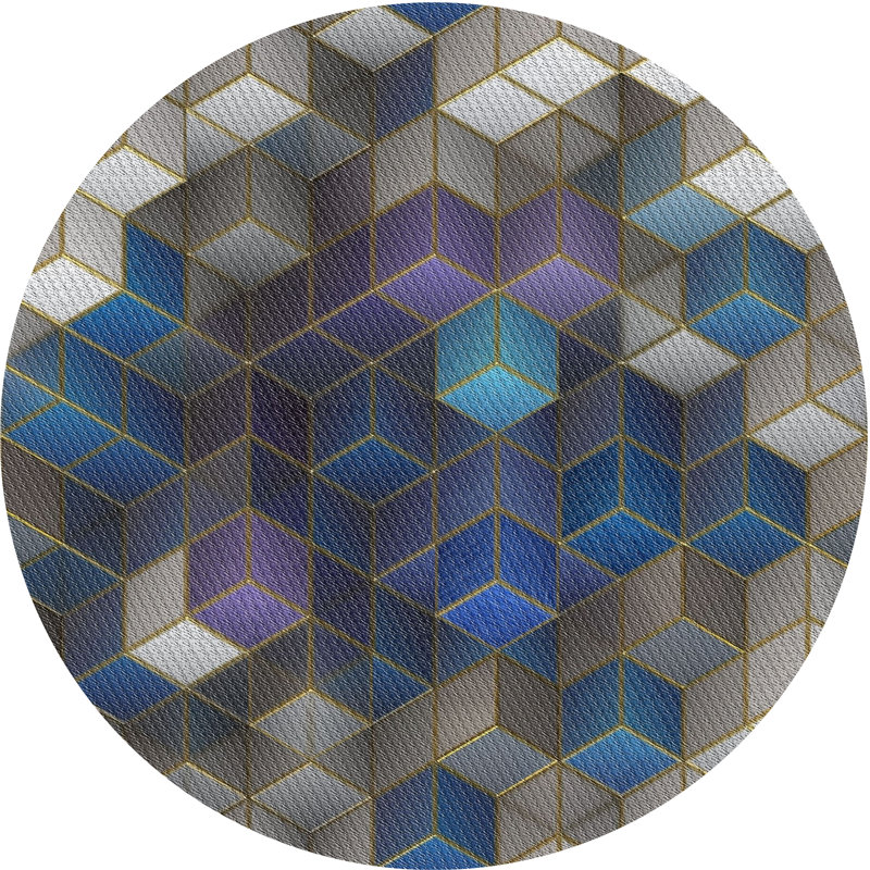 Indoor Rug, Round 7'