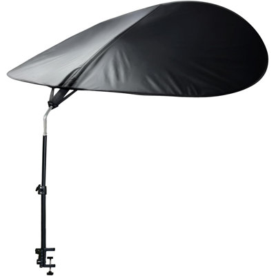 Large Size 52''Office Cubicle Shade Cubicle Desk Light Shield to Block Anti-Glare Cover