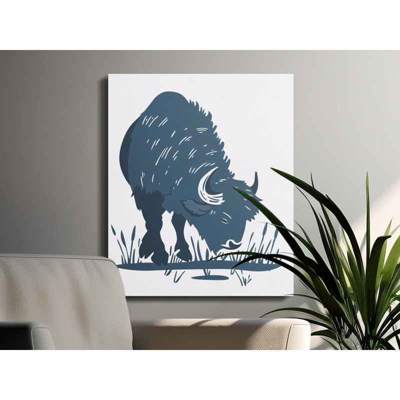 Criss 1 Piece Wrapped Canvas Wall Art Set, 8x10