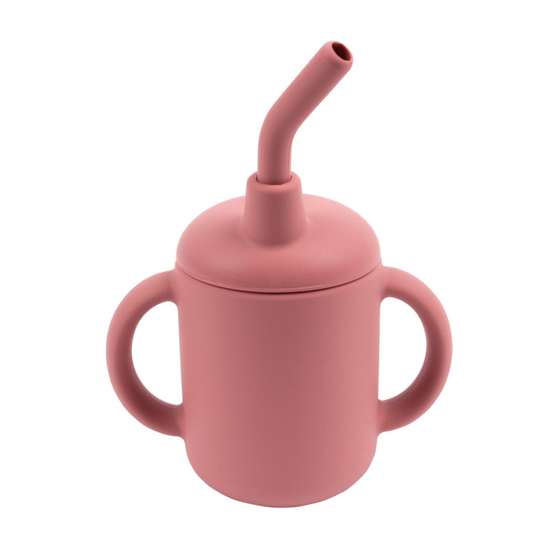 Tiny Dining 120ml Silicone Travel Tumbler, Pink
