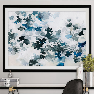 " Blue Cherry Blossoms "