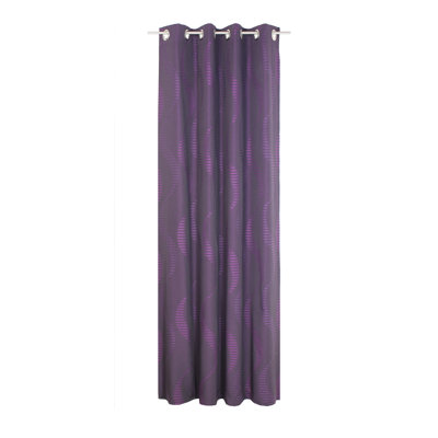Pearson Eyelet Curtain, single panel, opaque
