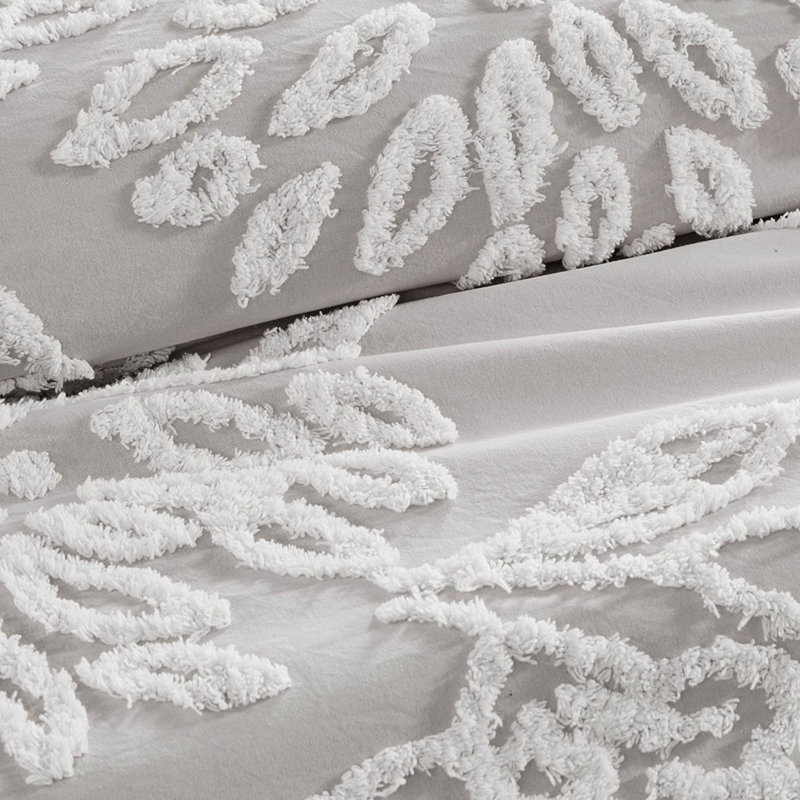 Housse de couette en coton chenille très grand / très grand