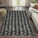 Kellman Moroccan Triangle Geometric Black/Cream Rug