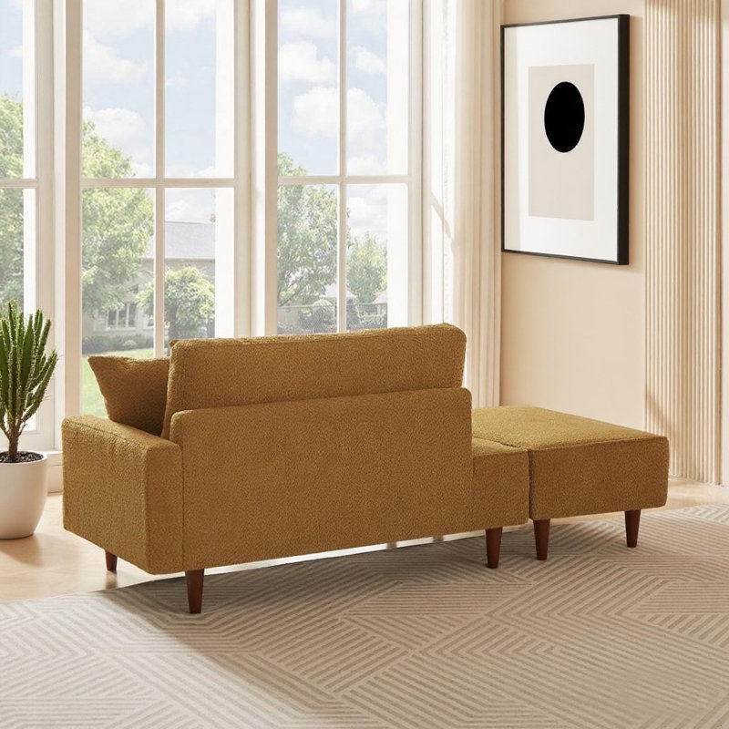 Lounges Chaise+Ottman, Orange