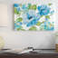 «Blue Summer Poppies» par Wild Apple Portfolio - impression sur toile tendue-72792734-72792732-72792733