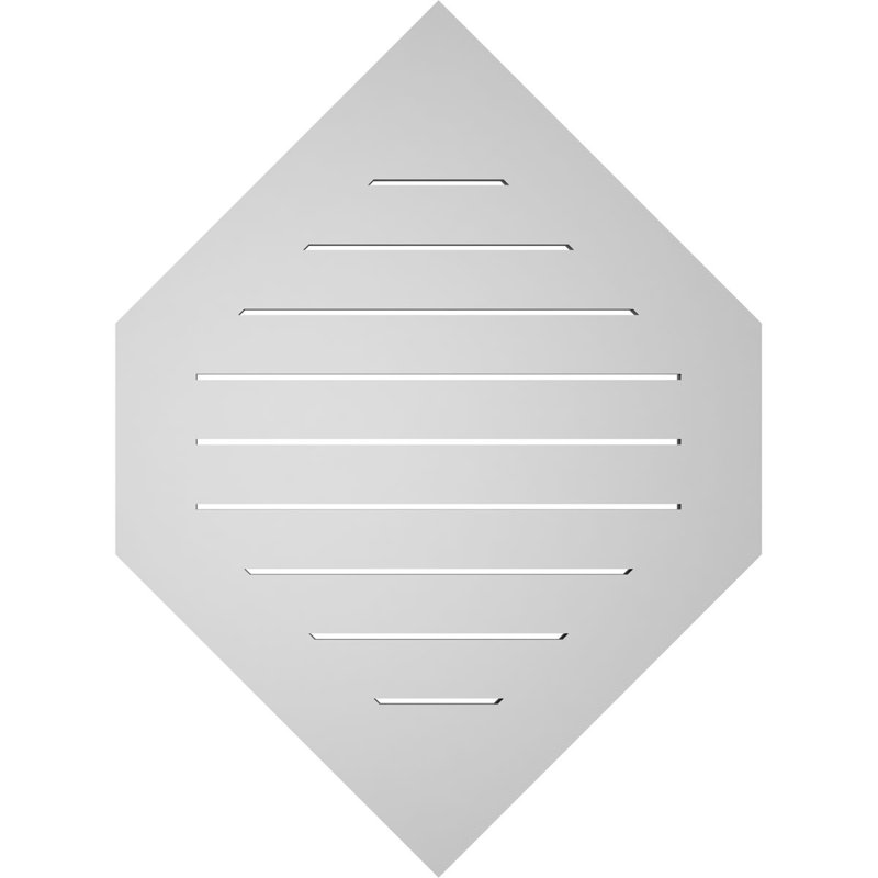 Pente verticale verticale en uréthane Signature, H 38 po x l 28 po x P 1 po
