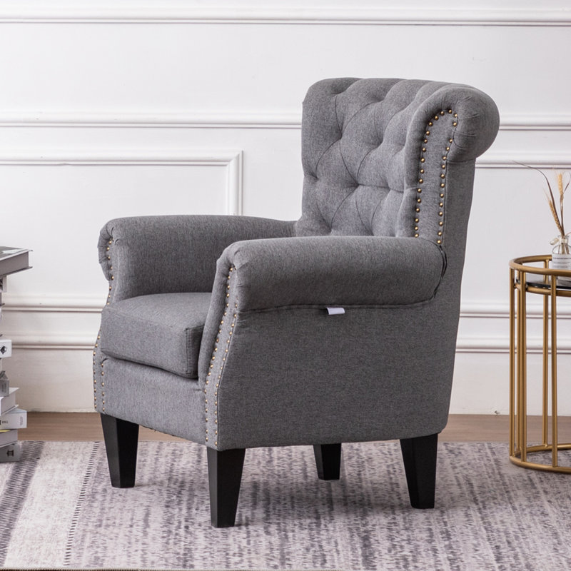 Upholstered Wingback Chair