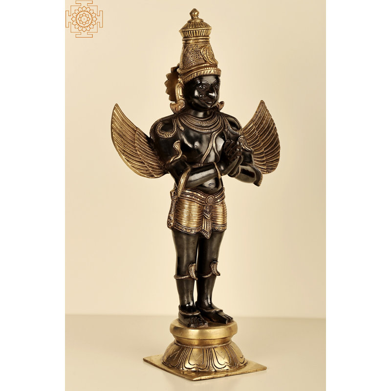 Religious & Spiritual Statue, Black/Gold