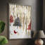 «Christmas Holiday Art CDXL», reproduction encadrée - bois massif-1434227532