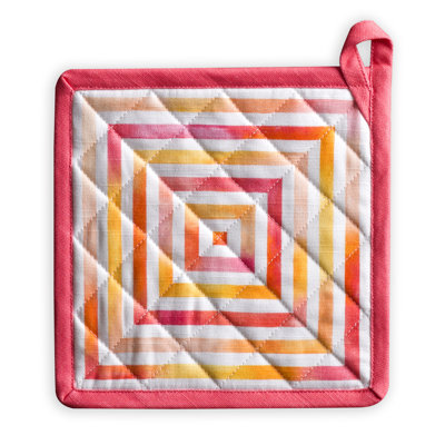 Maison d'Hermine Summer Maze 100% Pot Holder Single - 8" x 8"