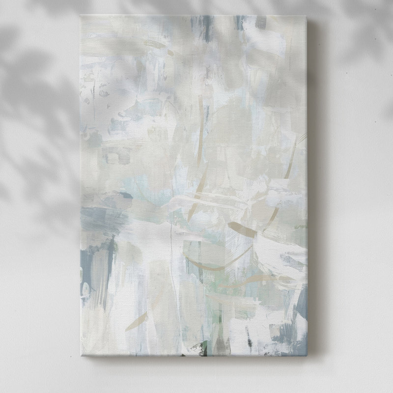 Impasto Poem I -Gallery Wraraped Cavas, H 18 po x l 12 po