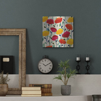 " Cheerful Poppies " by Carrie Schmitt