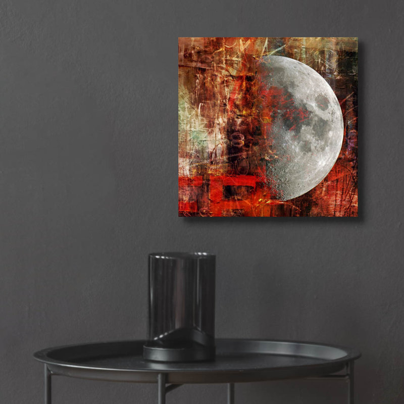 «To The Moon And Beyond» par LovIsArt, H 12 po x l 12 po x P 0,13 po
