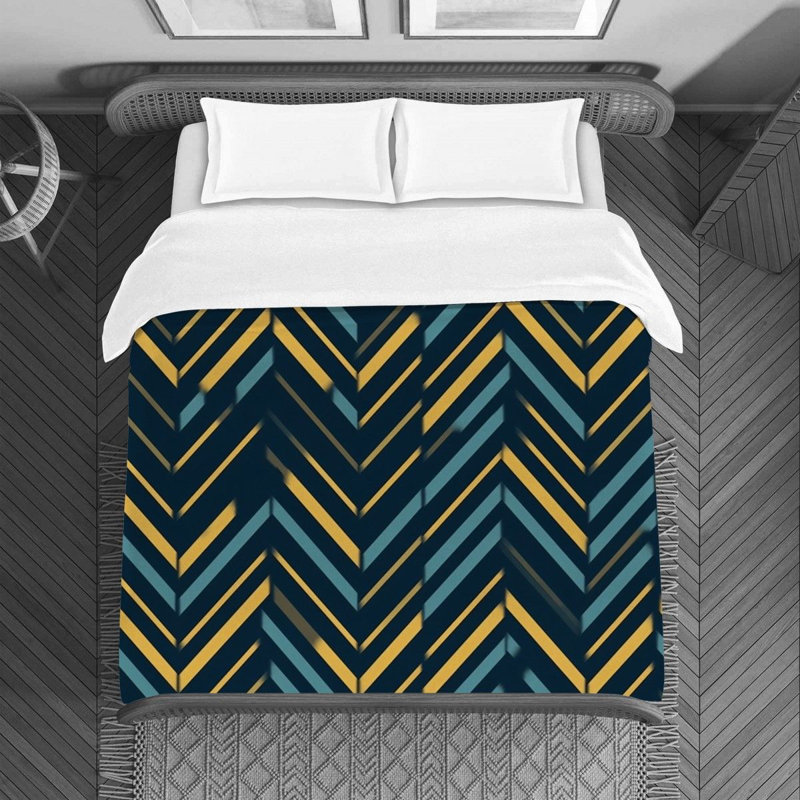Housse de couette Jaderius, Housse de couette pour grand lit