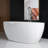 59'' x 31.5'' Freestanding Soaking Acrylic Bathtub-79504690