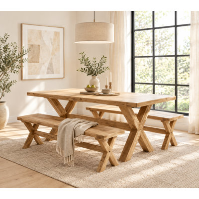 Gracela Farmhouse Dining Set