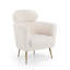 Fauteuil demi-tonneau en polyester 28 po-284216242