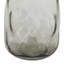 Skeen Glass Decorative Gray Vase with Bubble Texture