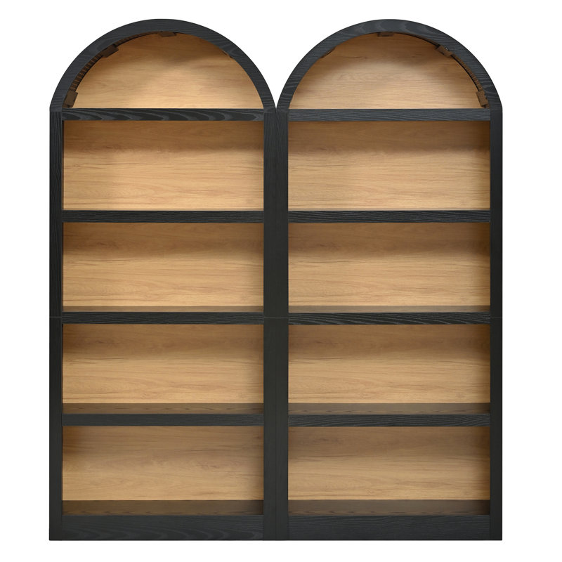 Bibliothèque 69 po H (ensemble de 2), Noir