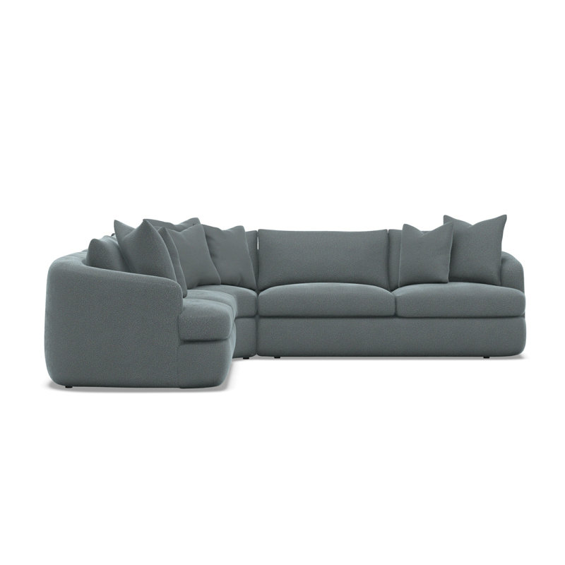 Jules Fabric 3 Pc Sectional, 1592-110