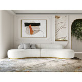 Hughes Symmetrical Sectional Sofa