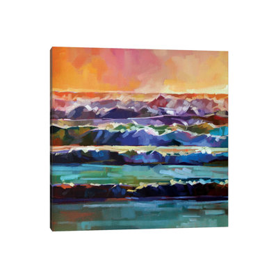 Whitewater At Rossnowlagh Beach II by Kevin Lowery - Wrapped Canvas Painting