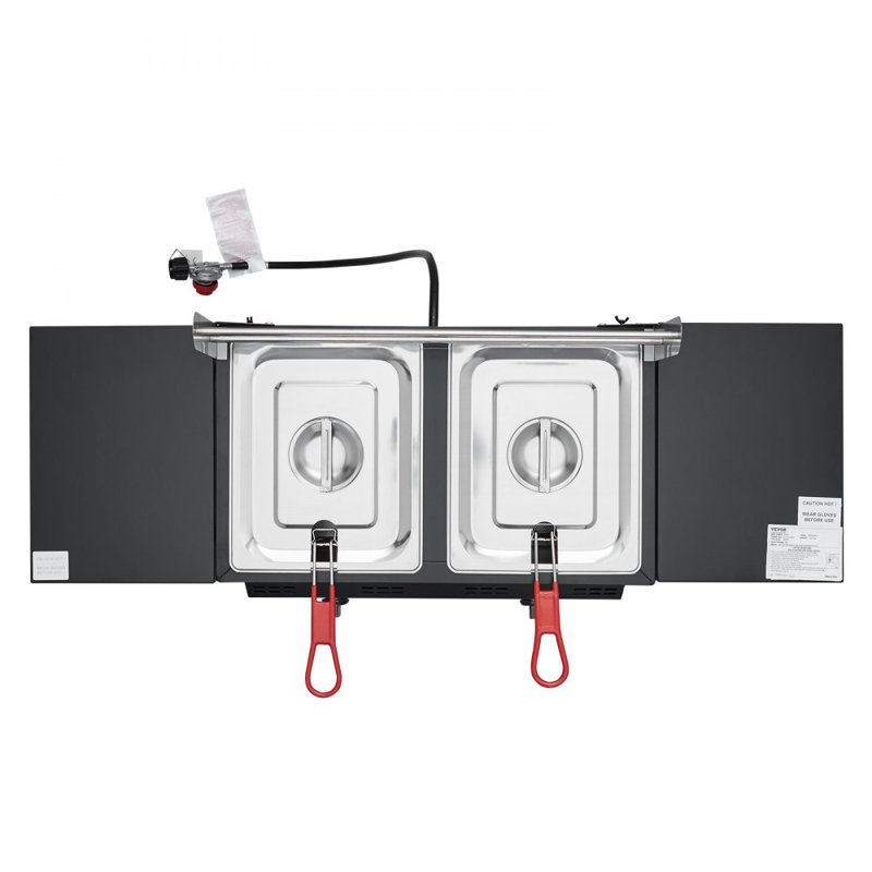 VEVOR 2 - Burner Propane Deep Fryer