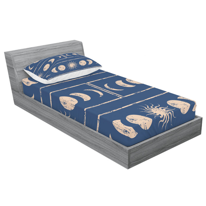 Microfiber Sheet Set, Twin Sheet Set + Fitted Sheet + 1 Pillowcase