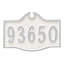 Colonial 1-Line Wall Address Plaque-874448313