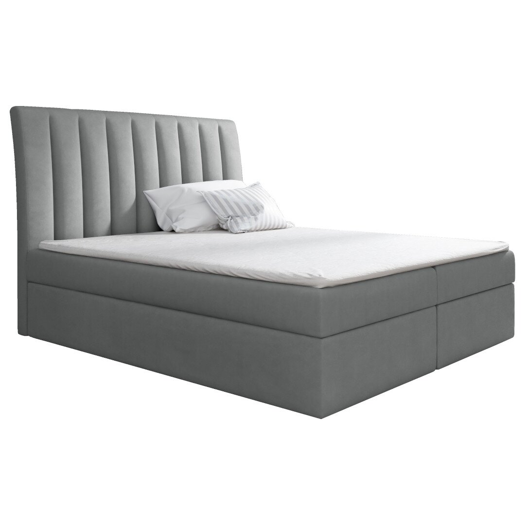 Boxspringbett Artem mit Topper und Bettkasten