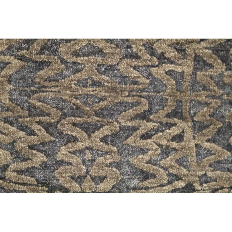 Ikat Area Rug in Brown