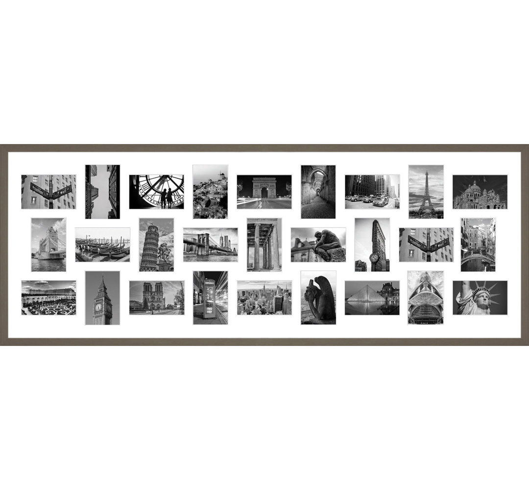 Kuwana Wood Collage Picture Frame