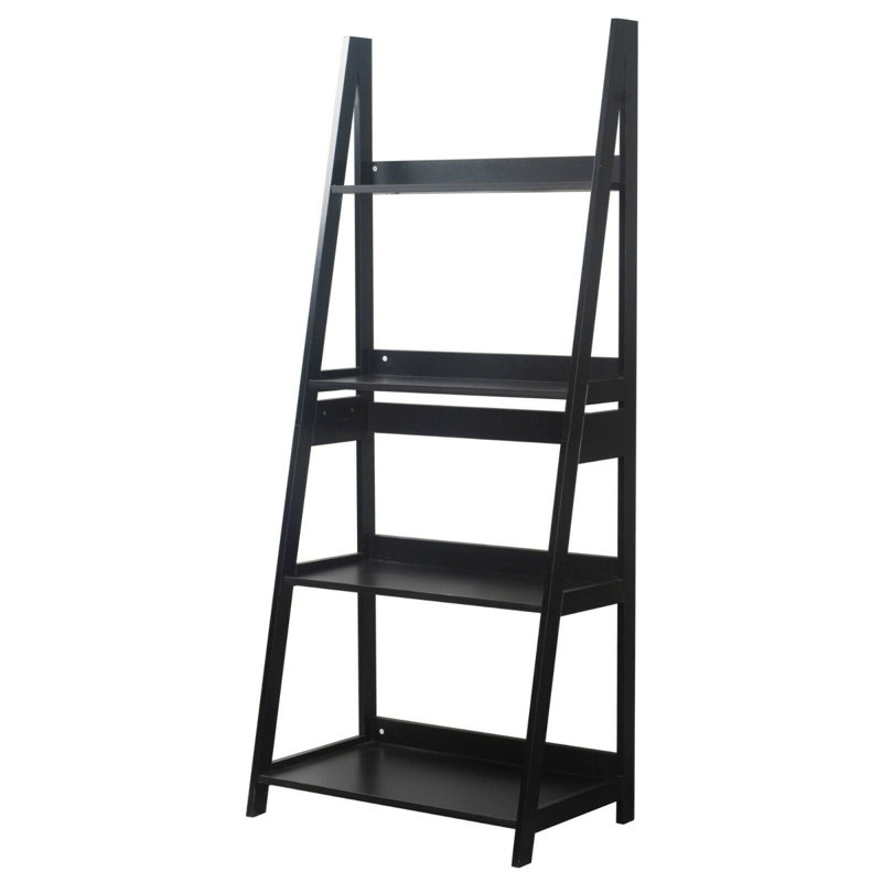 Alexias Ladder Bookcase, Black