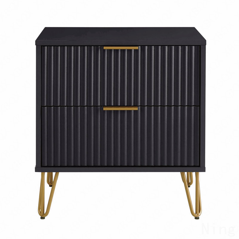 Table de chevet, Noir