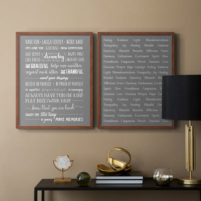 Count Your BlessingsPremium Framed Print Ready to Hang  No Nails Required  No Nails Required