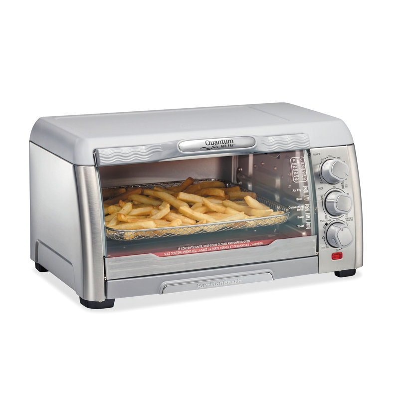 6-Slice Stainless Steel Air Fryer Toaster Oven