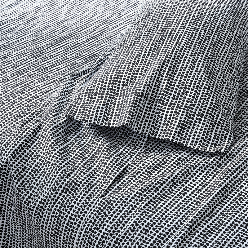 Ensemble de draps 100% coton 200 fils Hableland, Ensemble de draps pour grand lit + un drap-housse 