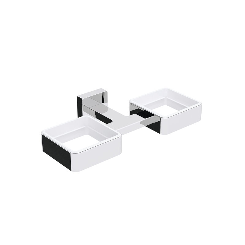 Porte-verre Dado, Chrome poli