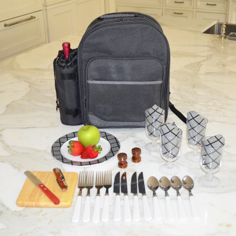 Latitude Run® - Sac à dos de pique-nique à parois souples pour 4 personnes