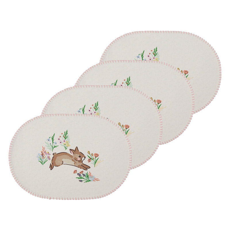 Ensemble de 4 napperons Print Imports