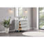 Meuble-lavabo en bois massif 36 po avec comptoir en marbre d'ingénierie 1 po, lavabo simple-398984793