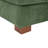 Maelina Upholstered Green Corduroy Armless Chair with Pillow Back, Single Chair Module Part For Sectional Sofa-107627213