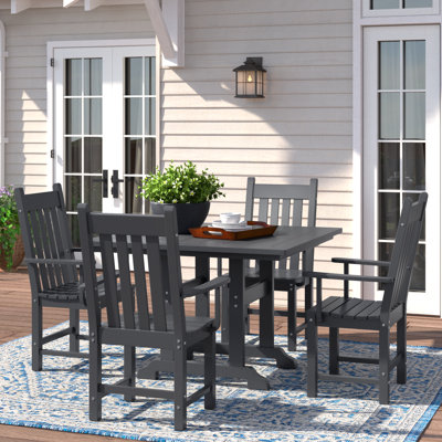 Laguna 4 - Person Patio Dining Set with Square Table