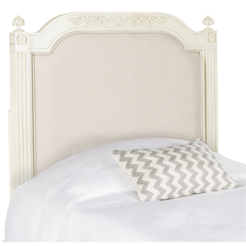 Arine Upholstered Headboard, Queen, Antique Beige/Taupe