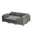 Canapé modulaire moderne, canapé-lit 6 places-117790151